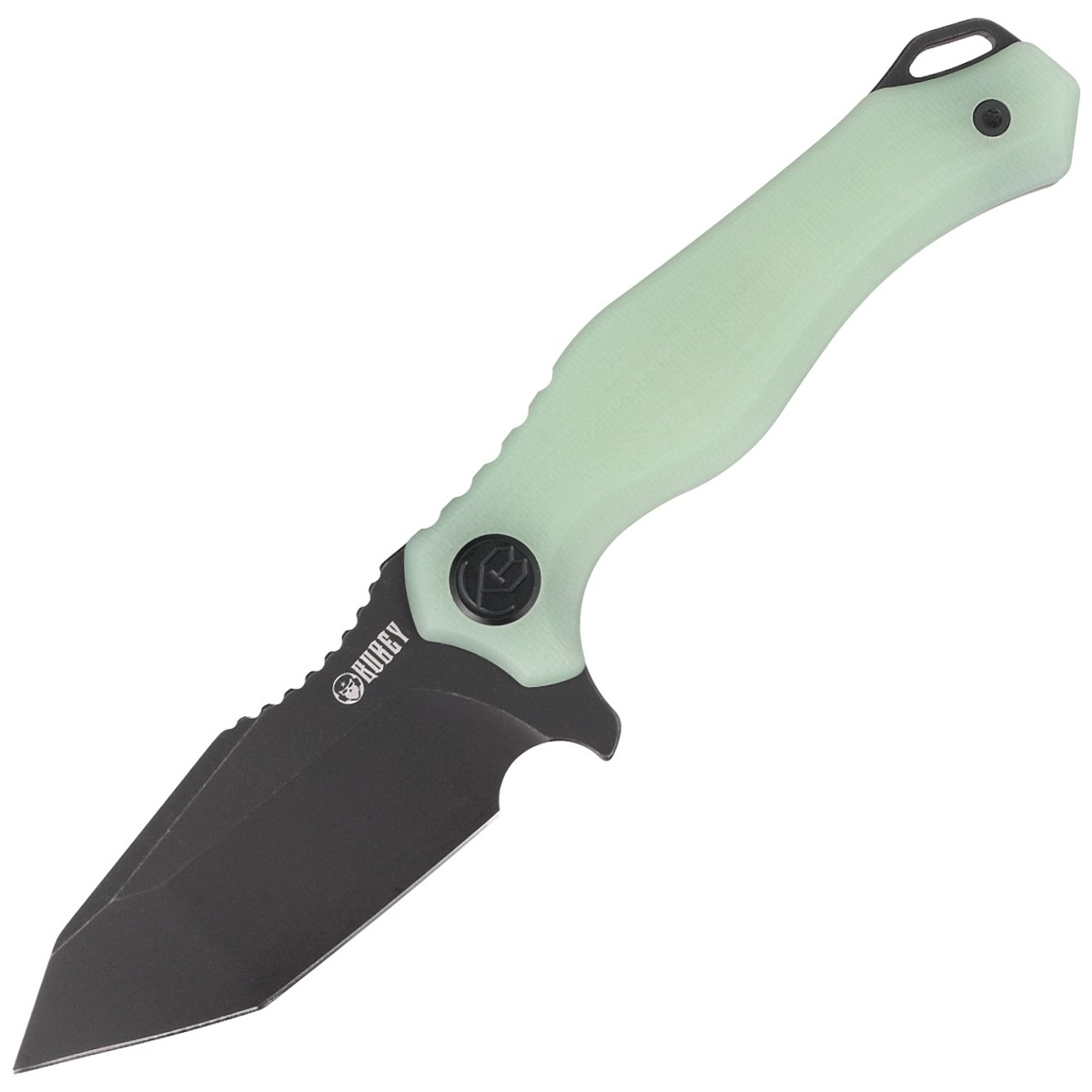 Nóż Kubey Knife Golf Jade G10, Blackwashed AUS-10 (KU230D) 1 Nóż Kubey Knife Golf Jade G10, Blackwashed AUS-10 (KU230D)-1