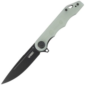 Nóż składany Kubey Knife Mizo Jade G10, Bead Blast AUS-10 by Tiguass (KU312G)-1