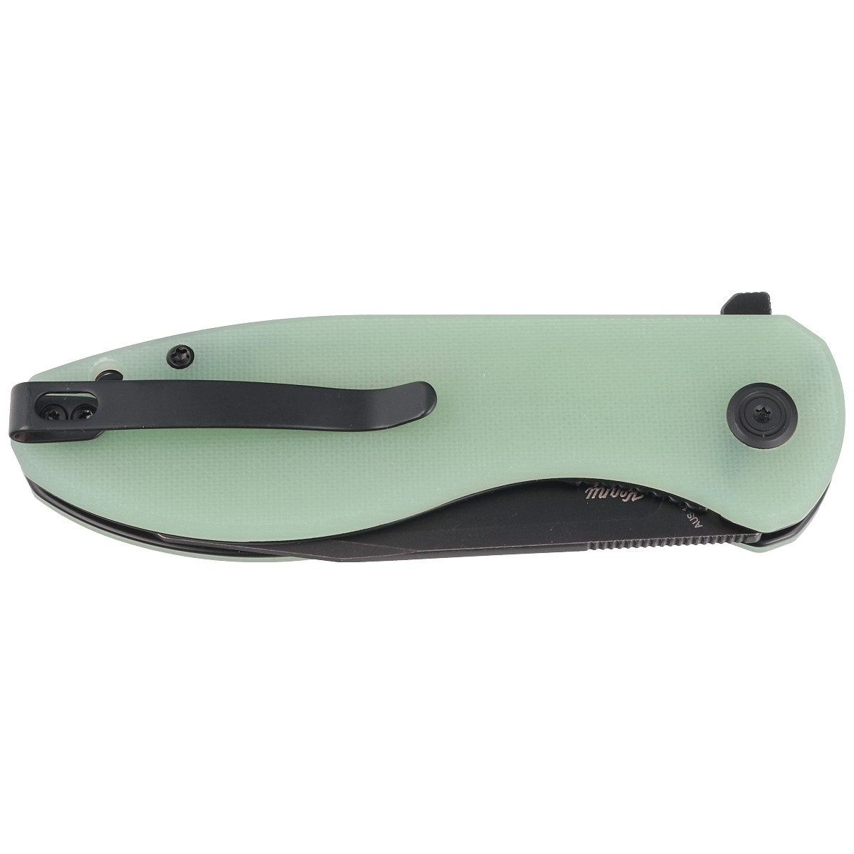 Nóż składany Kubey Knife Master Chief Jade G10, Blackwashed AUS-10 by Keanu Alfaro (KU358D) 2 Nóż składany Kubey Knife Master Chief Jade G10, Blackwashed AUS-10 by Keanu Alfaro (KU358D)-2