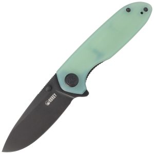 Nóż składany Kubey Belus Jade G10, Blackwashed AUS-10 (KU342B)-1