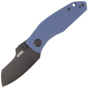Nóż składany Kubey Knife Monsterdog Denim Blue G10, Darkwashed 14C28N by Dmitry Osarenko (KU337B)-1