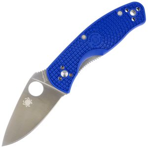 Nóż składany Spyderco Persistence Lightweight Blue FRN, Satin CPM S35VN (C136PBL)-1