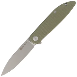 Nóż składany Sencut Bocll II OD Green G10, Gray Stonewashed D2 by Brad Zinker (S22019-4)-1
