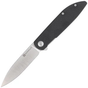 Nóż składany Sencut Bocll II Black G10, Satin D2 by Brad Zinker (S22019-1)-1