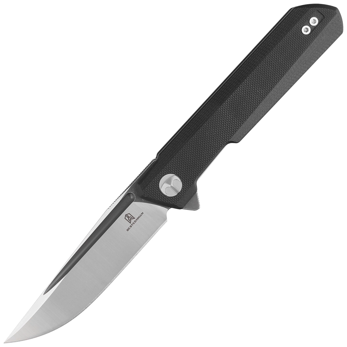 Nóż składany Bestechman Dundee Black G10, Grey PVD / Satin D2 by Ostap Hel (BMK01D) 1 Nóż składany Bestechman Dundee Black G10, Grey PVD / Satin D2 by Ostap Hel (BMK01D)-1