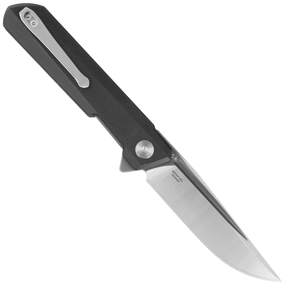 Nóż składany Bestechman Dundee Black G10, Grey PVD / Satin D2 by Ostap Hel (BMK01D) 2 Nóż składany Bestechman Dundee Black G10, Grey PVD / Satin D2 by Ostap Hel (BMK01D)-2