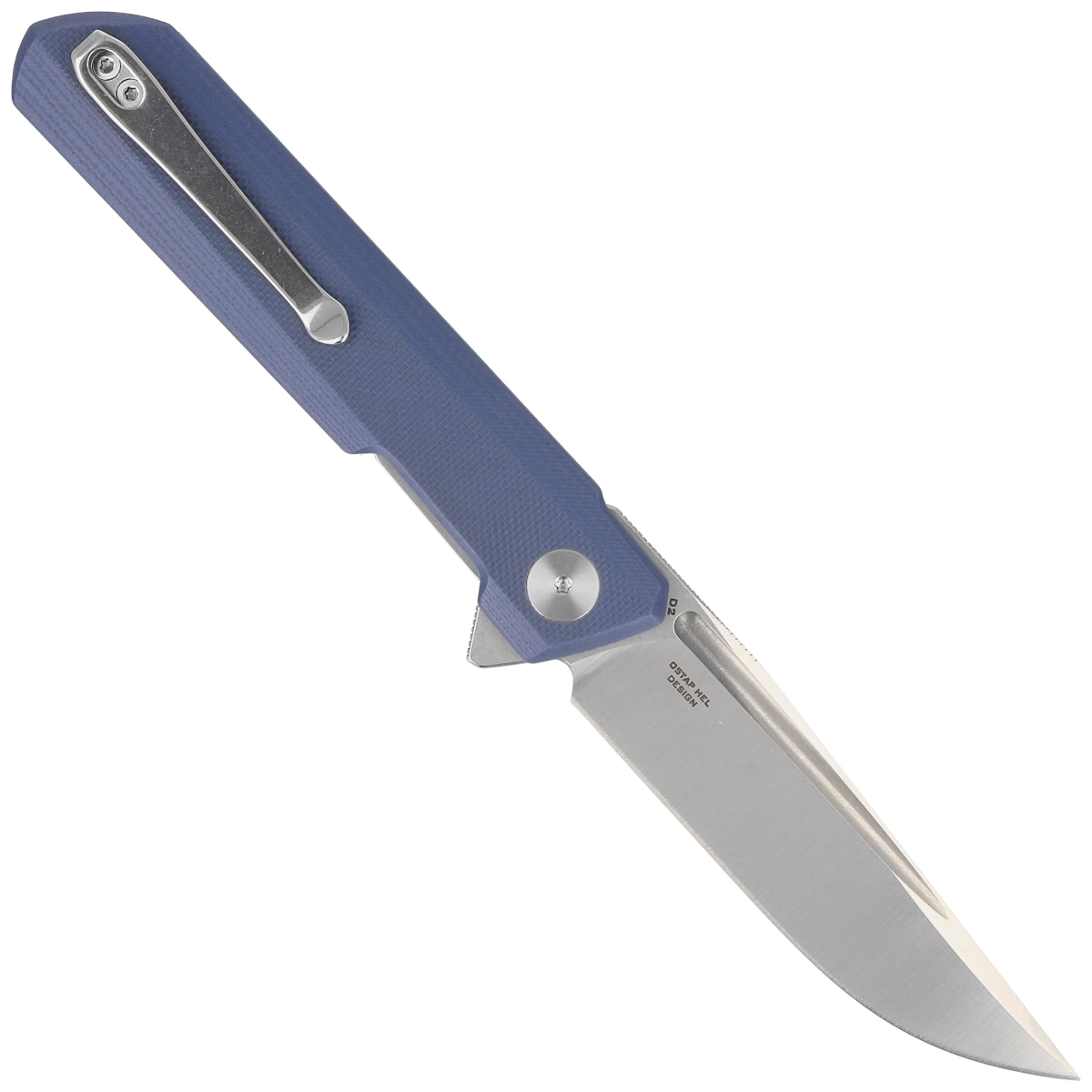 Nóż składany Bestechman Dundee Grey G10, Stonewashed / Satin D2 by Ostap Hel (BMK01C) 3 Nóż składany Bestechman Dundee Grey G10, Stonewashed / Satin D2 by Ostap Hel (BMK01C)-3