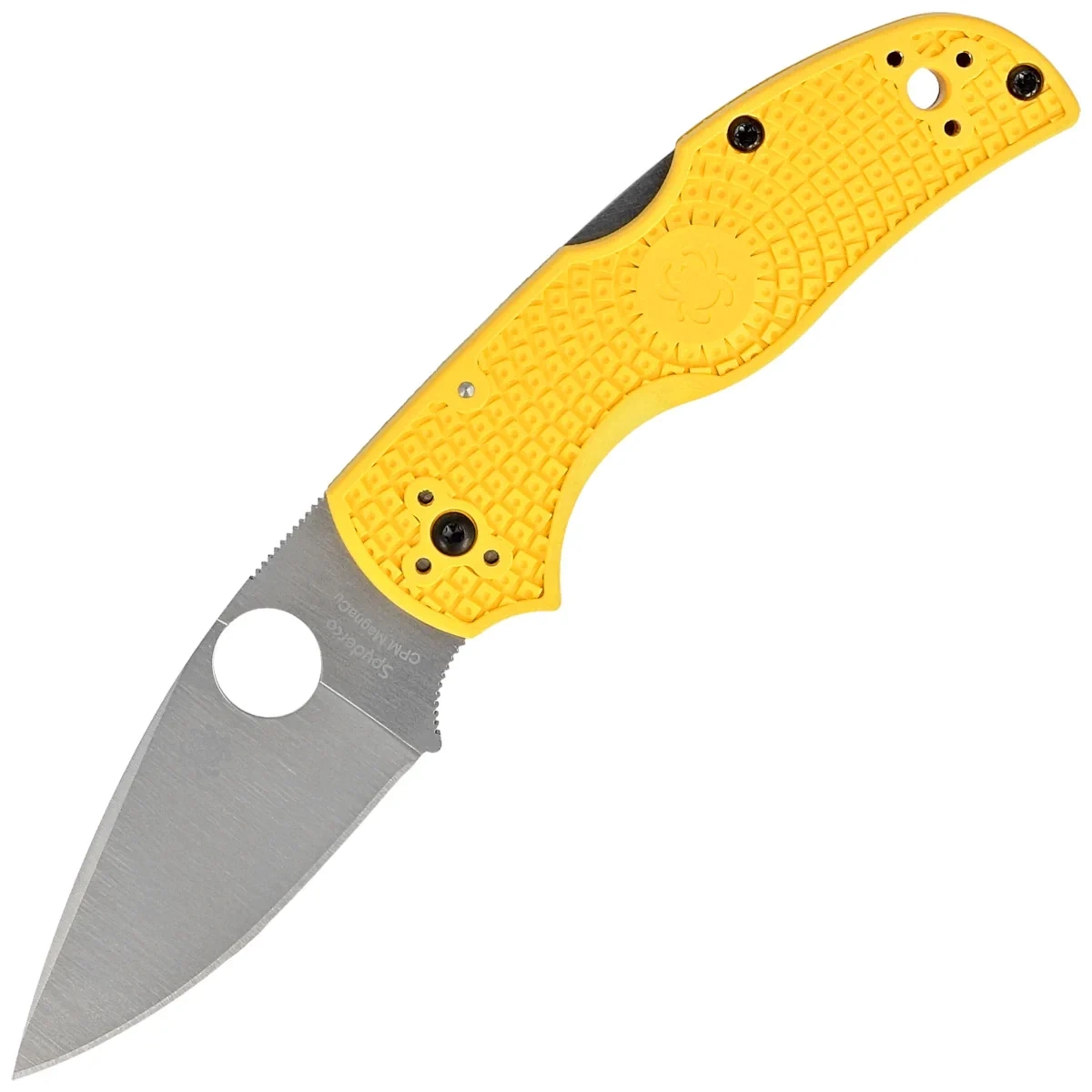 Nóż składany Spyderco Native 5 Salt Yellow FRN, Satin Plain MagnaCut (C41PYL5) 1 Nóż składany Spyderco Native 5 Salt Yellow FRN, Satin Plain MagnaCut (C41PYL5)-1