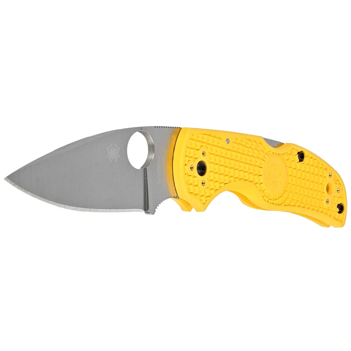 Nóż składany Spyderco Native 5 Salt Yellow FRN, Satin Plain MagnaCut (C41PYL5) 2 Nóż składany Spyderco Native 5 Salt Yellow FRN, Satin Plain MagnaCut (C41PYL5)-2