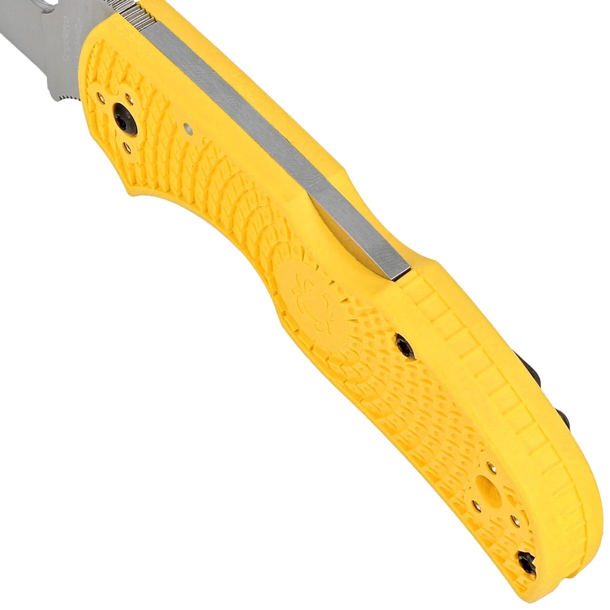 Nóż składany Spyderco Native 5 Salt Yellow FRN, Satin Plain MagnaCut (C41PYL5) 4 Nóż składany Spyderco Native 5 Salt Yellow FRN, Satin Plain MagnaCut (C41PYL5)-4