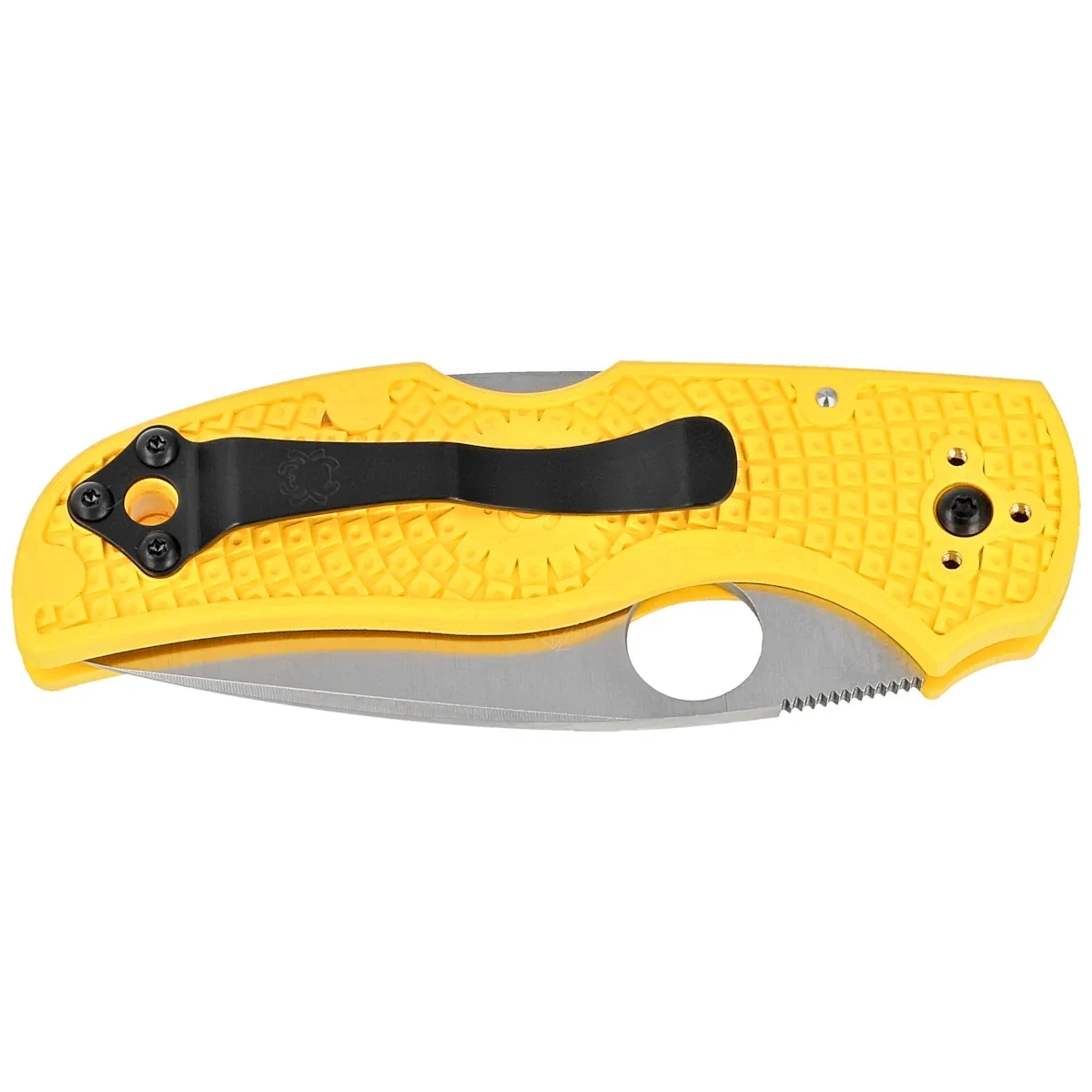 Nóż składany Spyderco Native 5 Salt Yellow FRN, Satin Plain MagnaCut (C41PYL5) 7 Nóż składany Spyderco Native 5 Salt Yellow FRN, Satin Plain MagnaCut (C41PYL5)-7