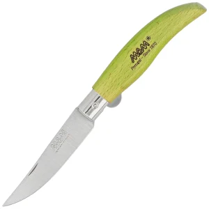 Nóż składany MAM Iberica S Blade Lock Green Beech Wood, Inox HW, Satin 420 (2011-GR)-1