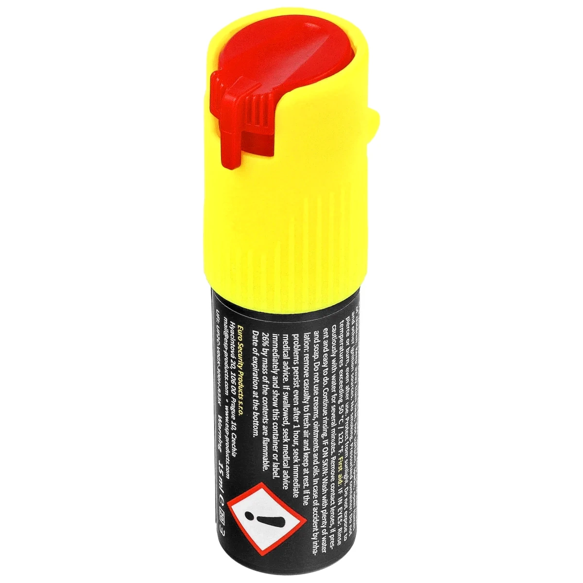 Gaz pieprzowy ESP Hurricane Jet Yellow 15 ml - strumień (SpH-Zlut) 3 Gaz pieprzowy ESP Hurricane Jet Yellow 15 ml - strumień (SpH-Zlut)-3