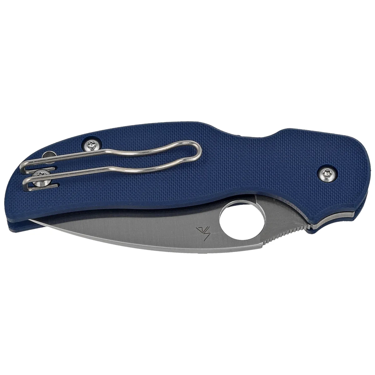 Nóż składany Spyderco Sage 5 Cobalt Blue G10, Satin CPM SPY27 by Sal Glesser (C123GPCBL) 2 Nóż składany Spyderco Sage 5 Cobalt Blue G10, Satin CPM SPY27 by Sal Glesser (C123GPCBL)-2