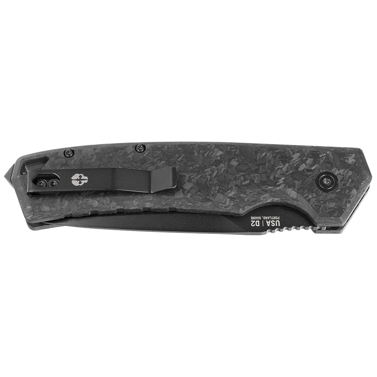 Nóż automatyczny Tekto A3 Delta D/P Forged Carbon Fiber, Black D2 2 Nóż automatyczny Tekto A3 Delta D/P Forged Carbon Fiber, Black D2-2