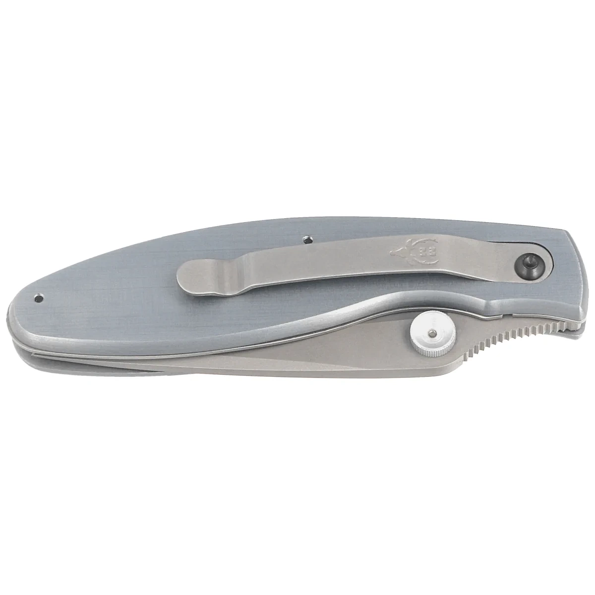 Nóż składany Muela KMC-7R Gray Aluminium/Red Pakka Wood, Satin 440C 2 Nóż składany Muela KMC-7R Gray Aluminium/Red Pakka Wood, Satin 440C-2