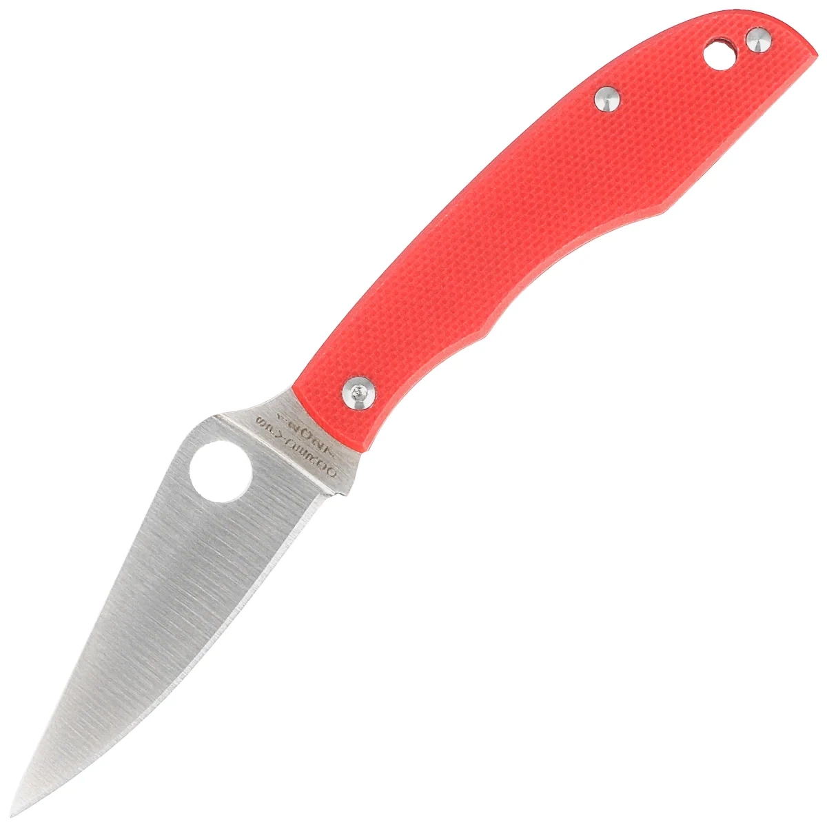 Nóż składany Spyderco Grasshopper Red G10, Satin 12C27 (C138GRDP) 1 Nóż składany Spyderco Grasshopper Red G10, Satin 12C27 (C138GRDP)-1