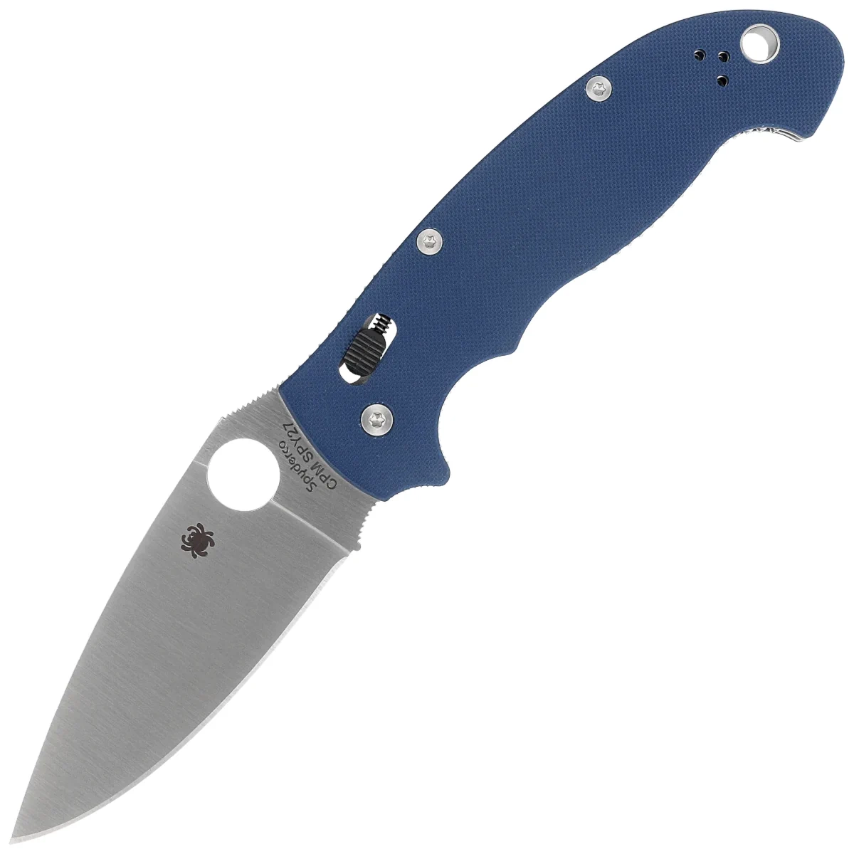 Nóż składany Spyderco Manix 2 XL Cobalt Blue, Satin CPM SPY27 by Eric Glesser (C95GPCBL2) 1 Nóż składany Spyderco Manix 2 XL Cobalt Blue, Satin CPM SPY27 by Eric Glesser (C95GPCBL2)-1