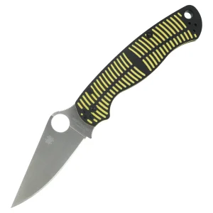 Nóż składany Spyderco Para Military 2 Salt Yellow/Black G10, Satin MagnaCut by Sal, Eric Glesser (C81GBKYLMCP2)-1