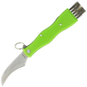 Nóż na grzyby Martinez Albainox Mushroom Green ABS, Satin 3Cr13Mov (18391)-1