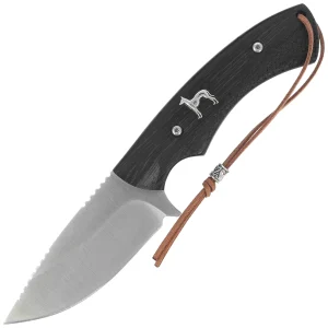 Nóż myśliwski Martinez Albainox Spanish Hound Dog Zebra Wood, Satin 3Cr13Mov (32801)-1