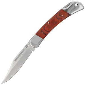 Nóż składany Herbertz CJH Pakka Wood/Steel, Satin 420 (10000334)-1