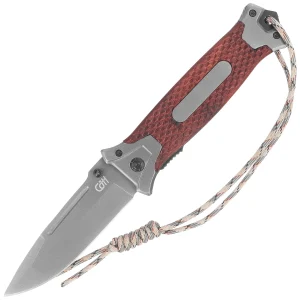 Nóż składany Herbertz CJH Rattan Wood, Titanium 420 (10000398)-1