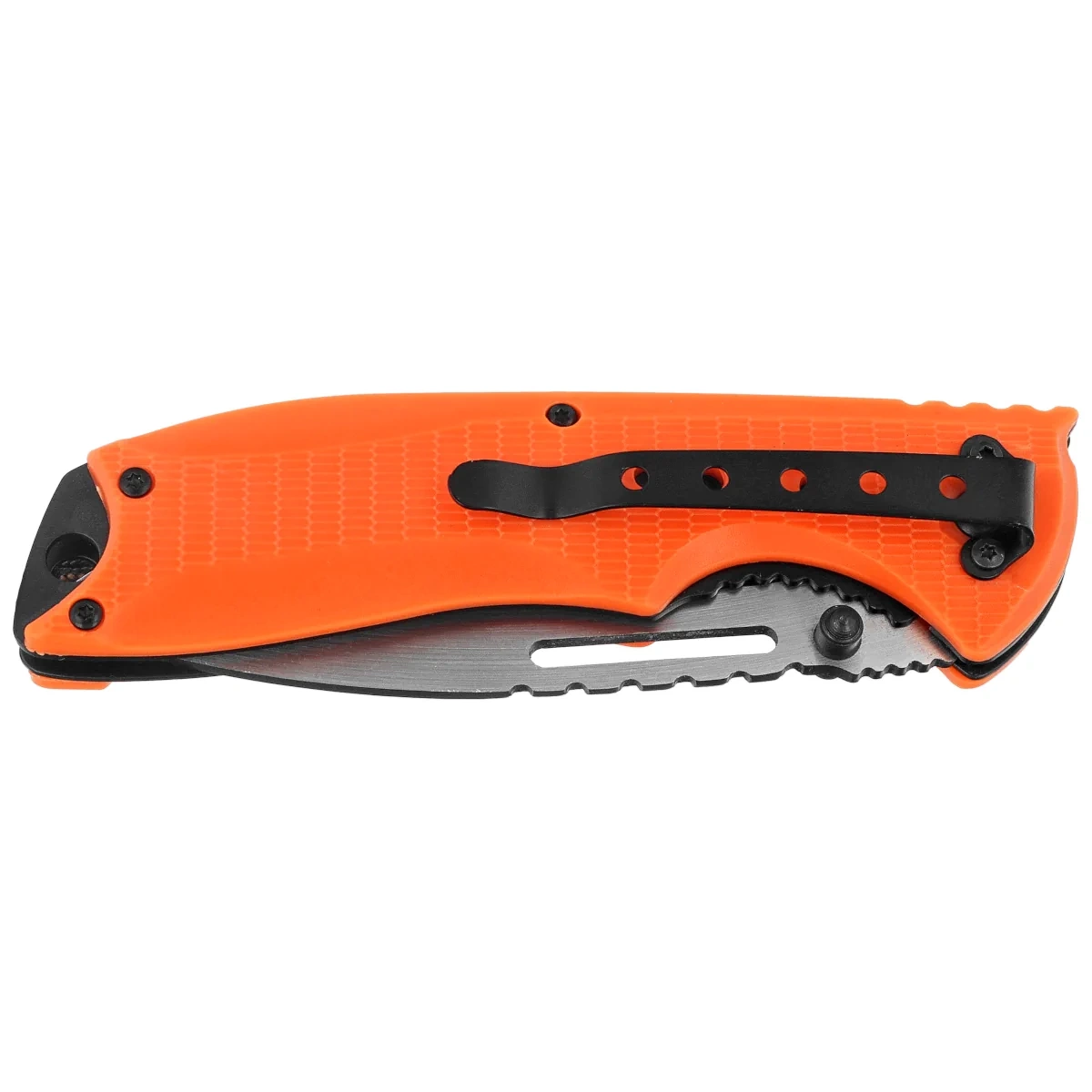 Nóż składany Herbertz CJH Orange Plastic/Paracord, Black 420 (10000356) 2 Nóż składany Herbertz CJH Orange Plastic/Paracord, Black 420 (10000356)-2
