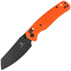 Nóż składany Bestechman Cicada's Wing Exclusive Orange G10, Black PVD 10Cr15MoV (BMK06-C-7)-1