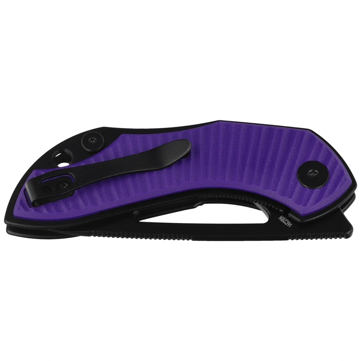 Nóż składany Bestechman Triassic Purple G10, Black PVD 14C28N by Denis Simonutti (BMK17C) 2 Nóż składany Bestechman Triassic Purple G10, Black PVD 14C28N by Denis Simonutti (BMK17C)-2