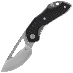 Nóż składany Bestechman Triassic Black G10, Satin 14C28N by Denis Simonutti (BMK17A)-1