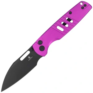 Nóż składany Bestechman Vector Purple Aluminium, Black PVD D2 (BMK15F)-1