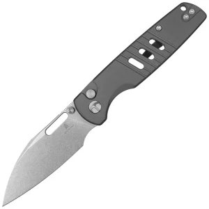 Nóż składany Bestechman Vector Grey Aluminium, Stonewashed D2 (BMK15B)-1