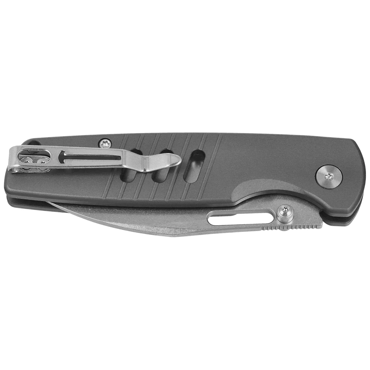Nóż składany Bestechman Vector Grey Aluminium, Stonewashed D2 (BMK15B) 2 Nóż składany Bestechman Vector Grey Aluminium, Stonewashed D2 (BMK15B)-2
