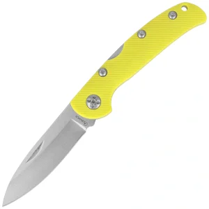 Nóż składany Martinez Albainox Yellow Nylon Fiber, Satin 3Cr13Mov (25337)-1