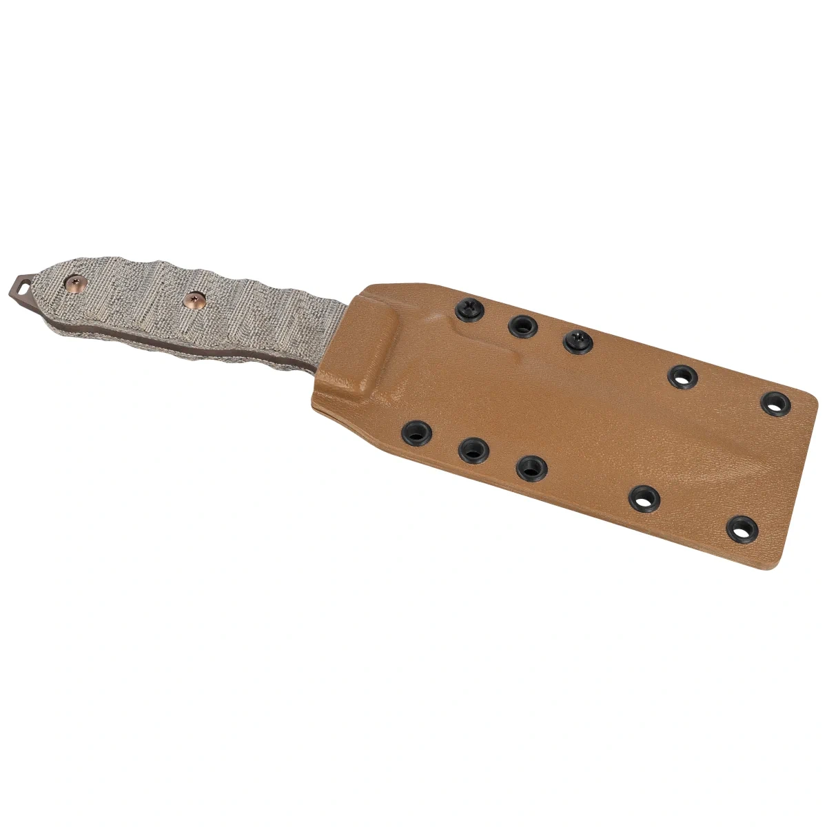 Nóż Fox Audax OD Green Canvas Micarta, Bronze PVD Becut by Trinova Solutions (FX-615) 3 Nóż Fox Audax OD Green Canvas Micarta, Bronze PVD Becut by Trinova Solutions (FX-615)-3