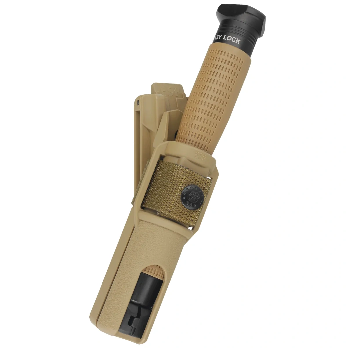 Pałka teleskopowa hartowana ESP Ergonomic Easy Lock 16'' Khaki (ExBTT-16HE-KH BHT-54) 3 Pałka teleskopowa hartowana ESP Ergonomic Easy Lock 16'' Khaki (ExBTT-16HE-KH BHT-54)-3