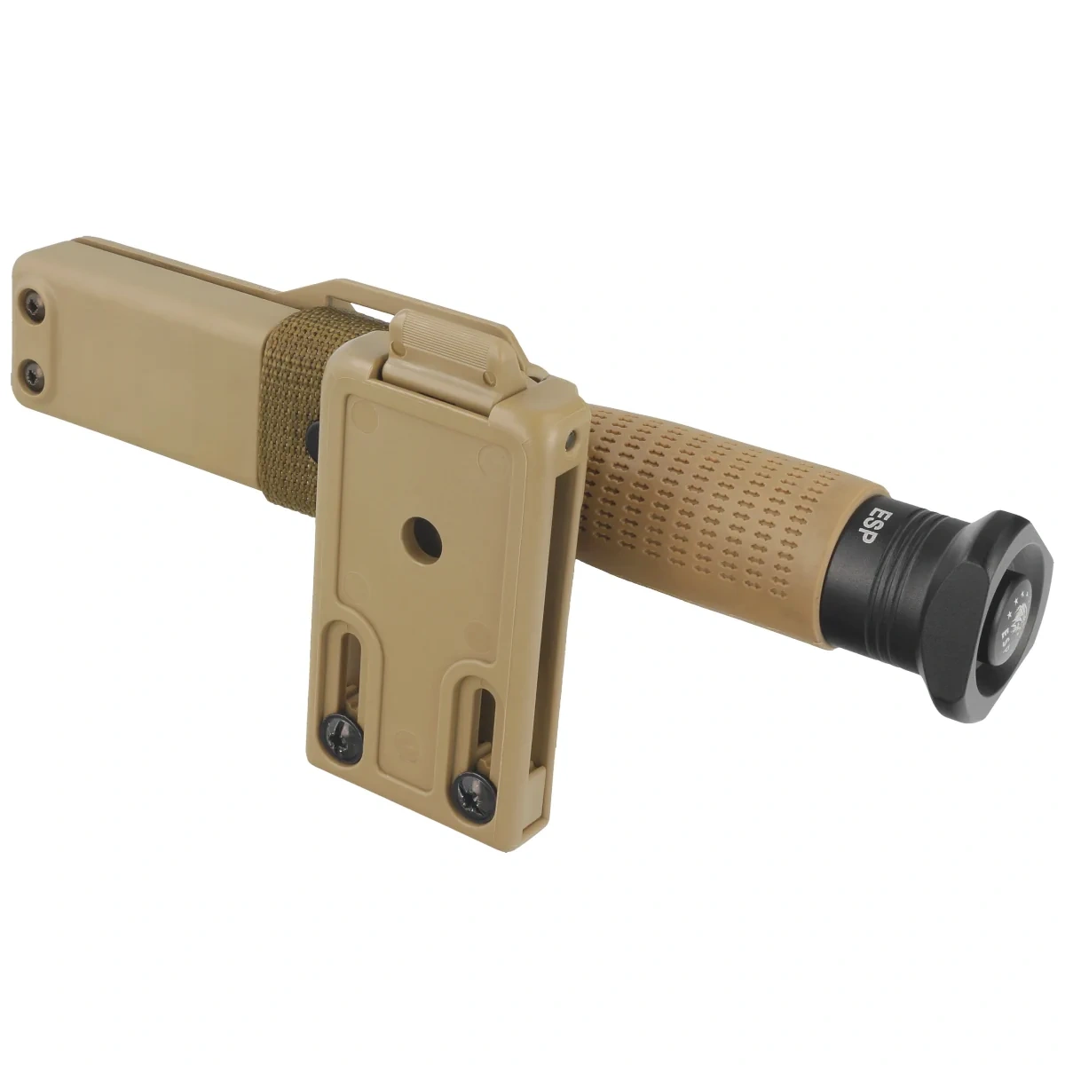 Pałka teleskopowa hartowana ESP Ergonomic Easy Lock 16'' Khaki (ExBTT-16HE-KH BHT-54) 4 Pałka teleskopowa hartowana ESP Ergonomic Easy Lock 16'' Khaki (ExBTT-16HE-KH BHT-54)-4