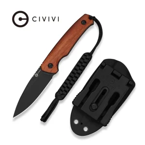 Nóż Civivi Altus Fixed Guibourtia Wood, Black Stonewashed 14C28N (C20076B-3)-1