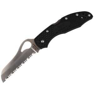 Nóż Spyderco Byrd Meadowlark 2 Rescue FRN Black, Spyder (BY19SBK2)-1