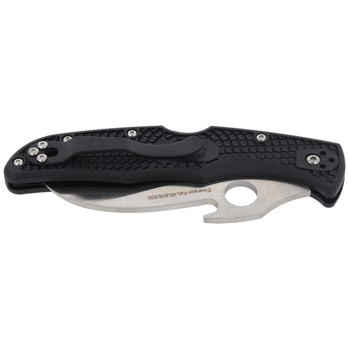 Nóż Spyderco Matriarch 2 FRN Black Emerson Opener Spyder (C12SBK2W) 6 Nóż Spyderco Matriarch 2 FRN Black Emerson Opener Spyder (C12SBK2W)-6
