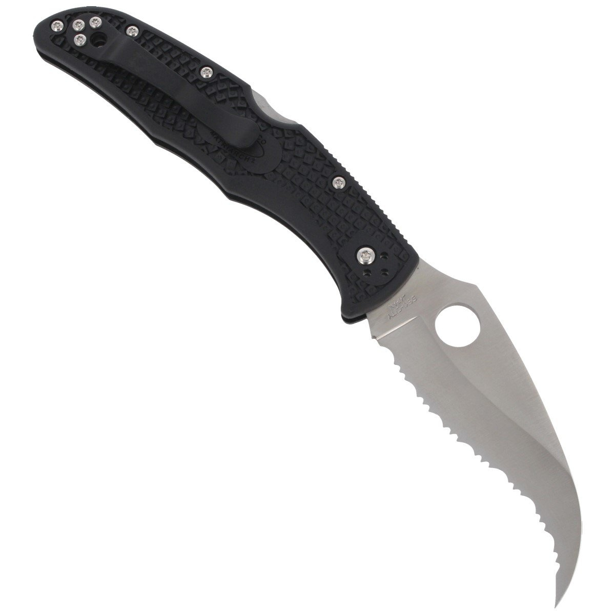 Nóż Spyderco Matriarch 2 FRN Black Spyder (C12SBK2) 3 Nóż Spyderco Matriarch 2 FRN Black Spyder (C12SBK2)-3