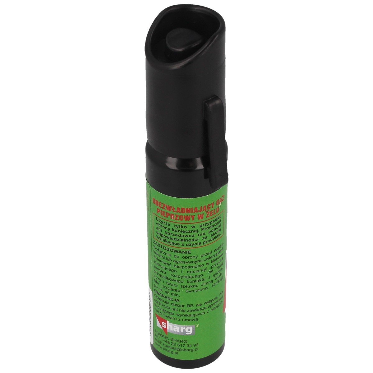 Gaz pieprzowy Sharg Defence Green Gel 2mln SHU 25ml Cone (10025-C) 4 jpg