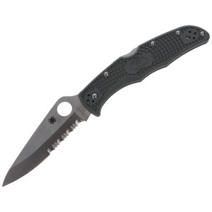 Nóż Spyderco Endura 4 Lightweight Foliage Green Combination (C10PSFG)-1