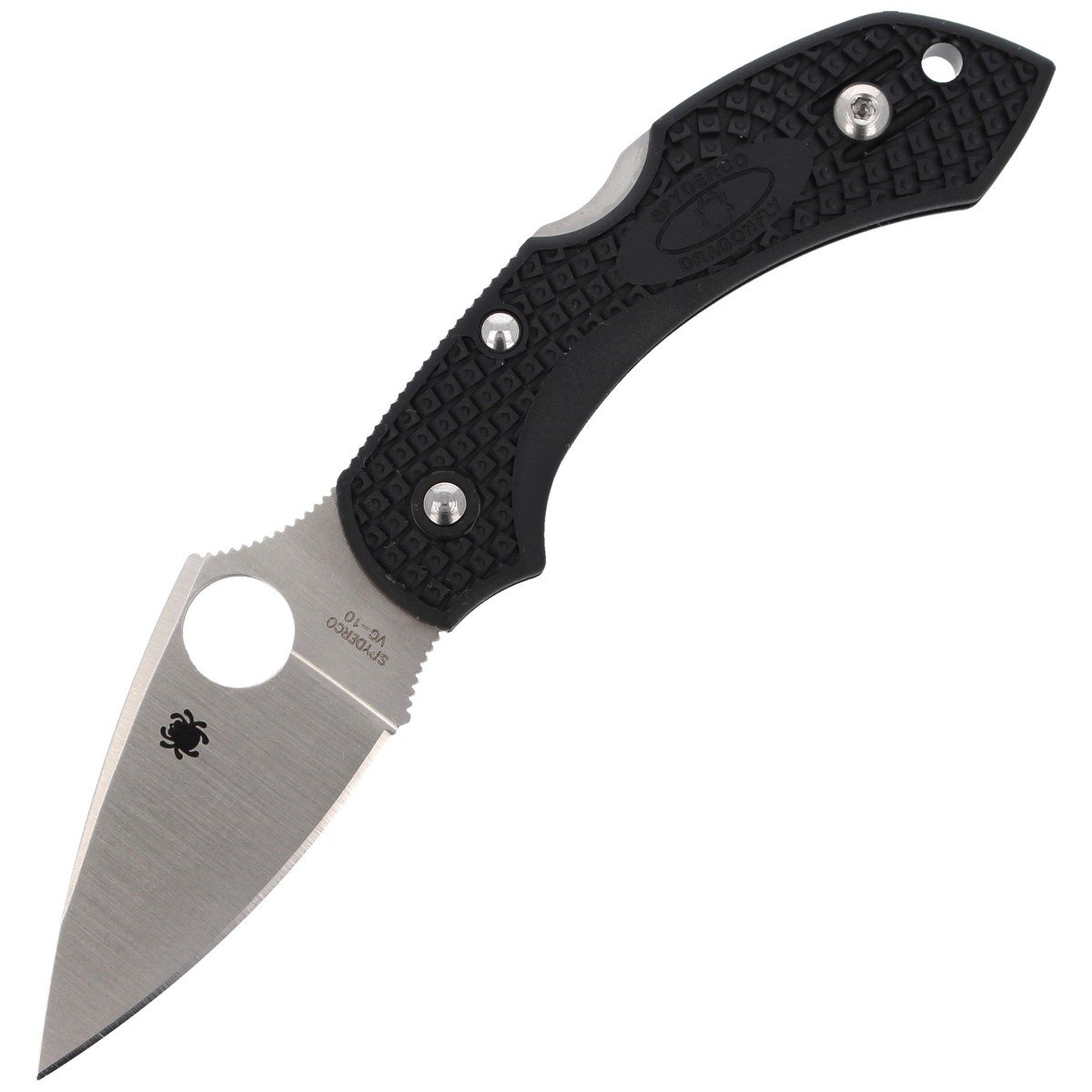 Nóż Spyderco DragonFly 2 Lightweight Black Plain (C28PBK2) 1 Nóż Spyderco DragonFly 2 Lightweight Black Plain (C28PBK2)-1