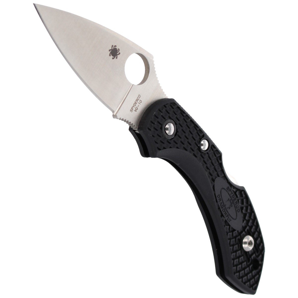 Nóż Spyderco DragonFly 2 Lightweight Black Plain (C28PBK2) 4 Nóż Spyderco DragonFly 2 Lightweight Black Plain (C28PBK2)-4