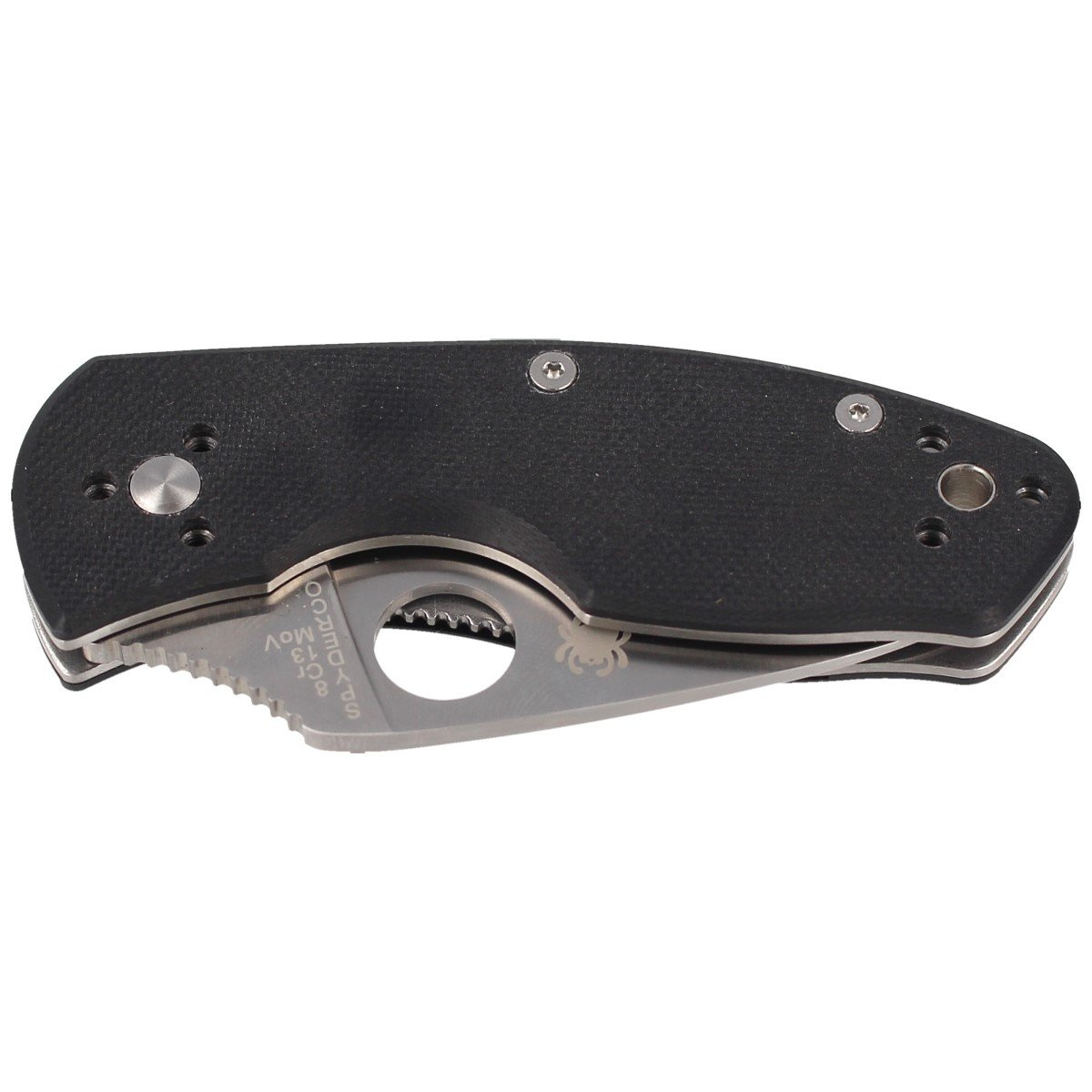 Nóż Spyderco Ambitious G-10 Black Plain (C148GP) 6 Nóż Spyderco Ambitious G-10 Black Plain (C148GP)-6
