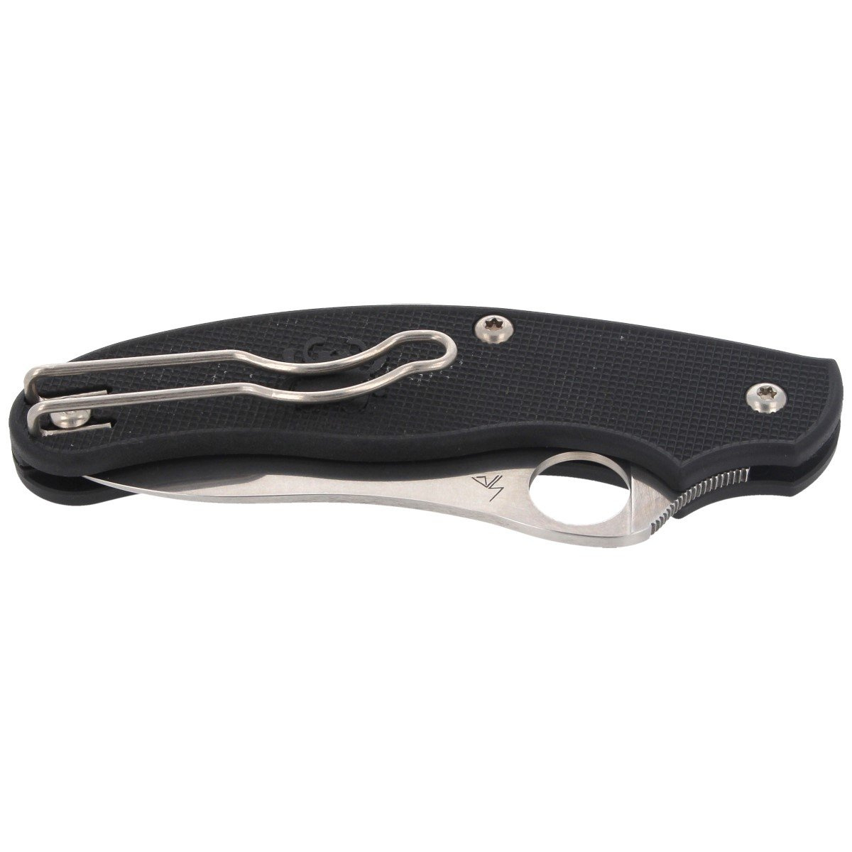 Nóż składany Spyderco UK Penknife Drop Point Black FRN, Satin CTS BD1N by Sal Glesser (C94PBK3) 6 Nóż składany Spyderco UK Penknife Drop Point Black FRN, Satin CTS BD1N by Sal Glesser (C94PBK3)-6