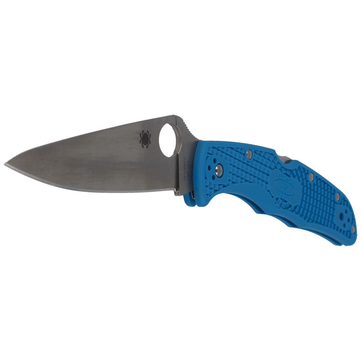 Nóż Spyderco Endura 4 FRN Blue Flat Ground Plain (C10FPBL) 2 Nóż Spyderco Endura 4 FRN Blue Flat Ground Plain (C10FPBL)-2