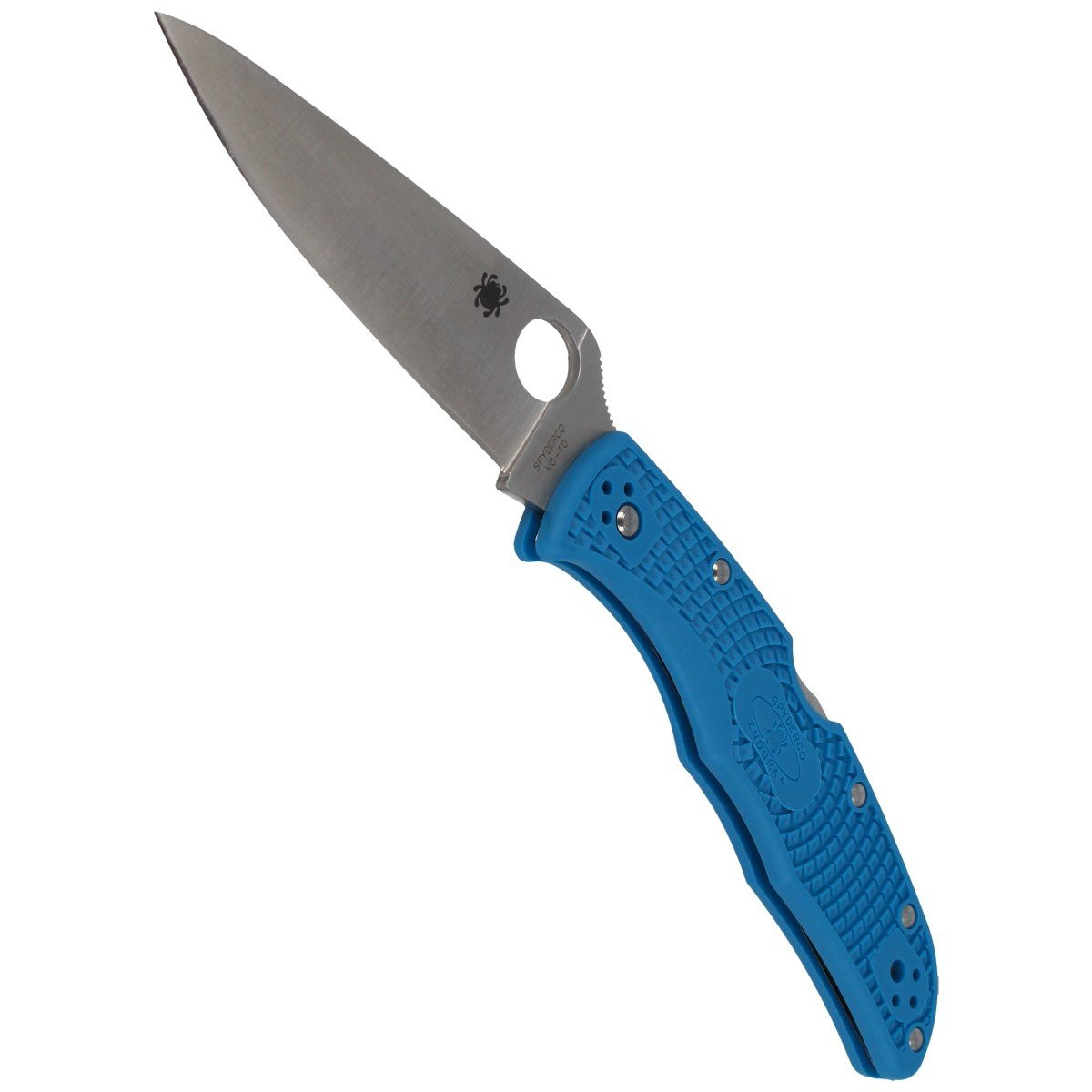 Nóż Spyderco Endura 4 FRN Blue Flat Ground Plain (C10FPBL) 4 Nóż Spyderco Endura 4 FRN Blue Flat Ground Plain (C10FPBL)-4